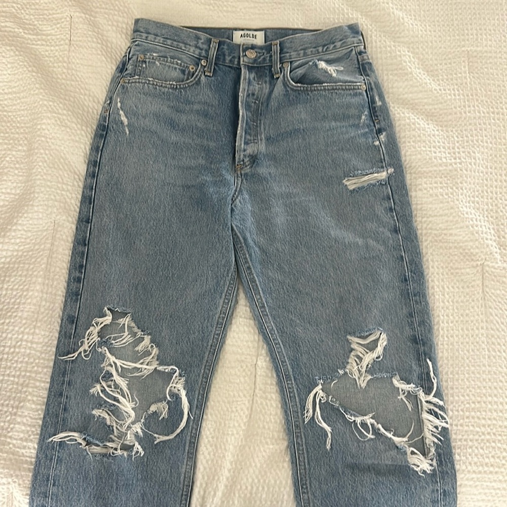 Agolde 90s distressed jeans